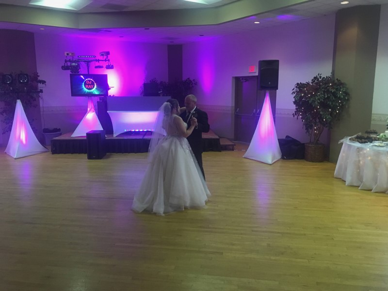Uplighting weddings